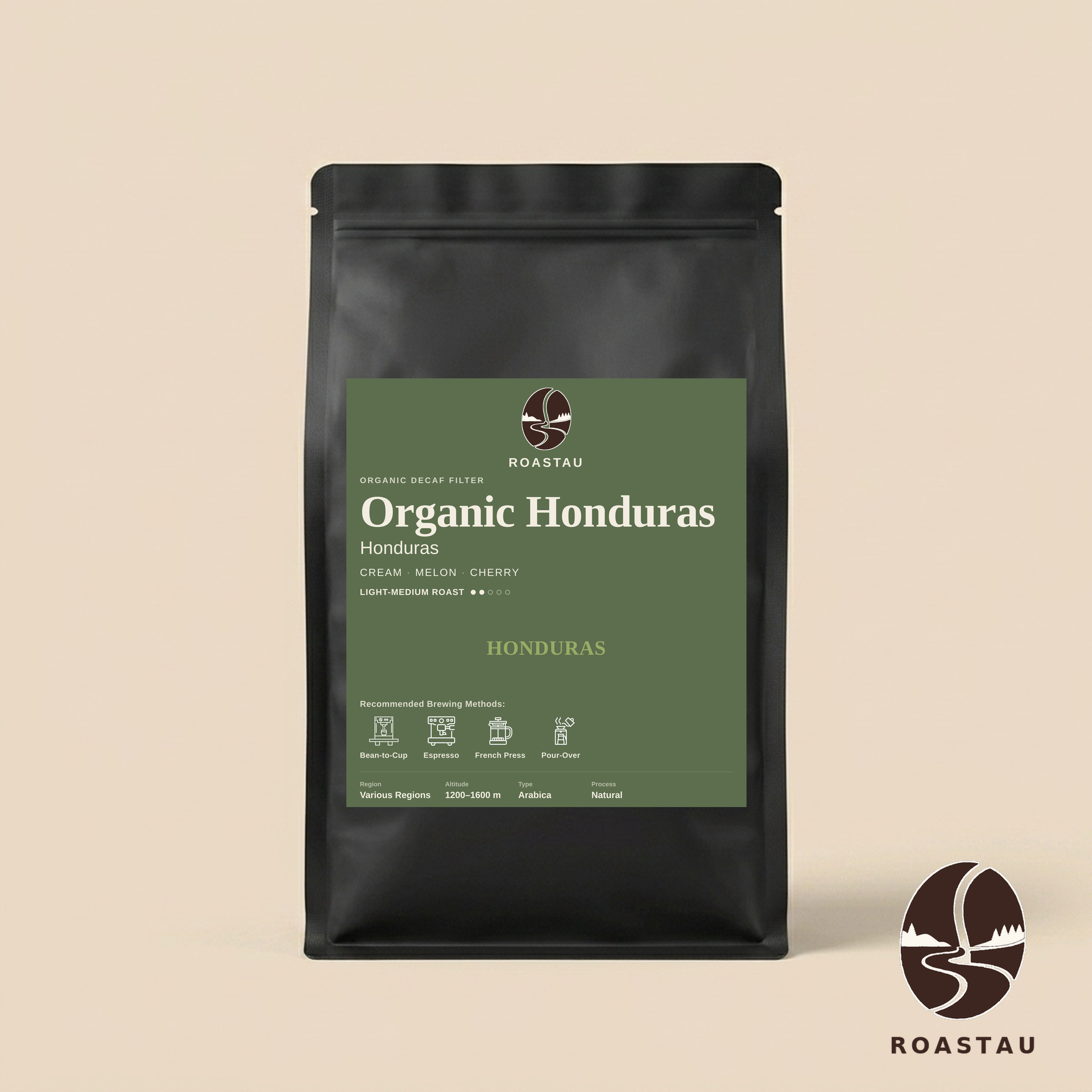 Bio Honduras Espresso Fairtrade (entkoffeiniert)