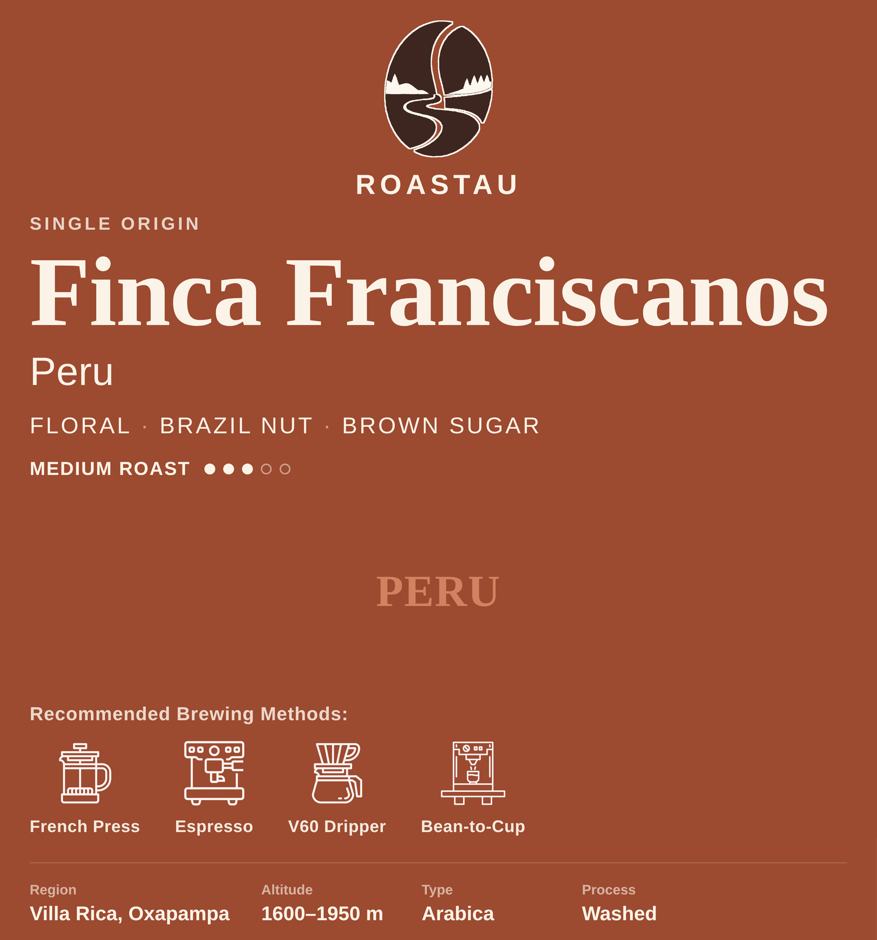 Peru Finca Franciscanos | Villa Rica Oxapampa