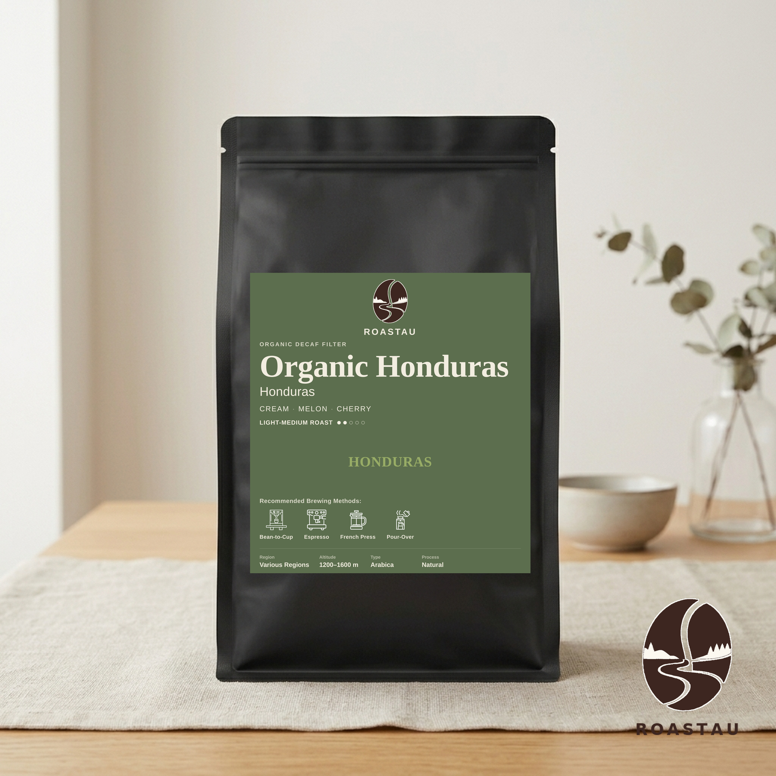 Bio Honduras Espresso Fairtrade (entkoffeiniert)