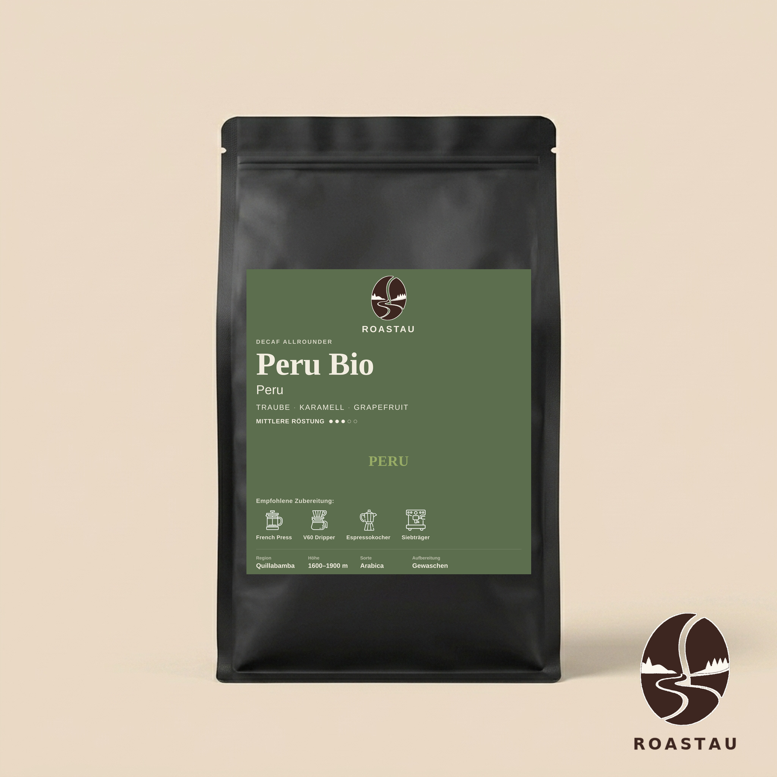 Peru Bio Kaffee entkoffeiniert